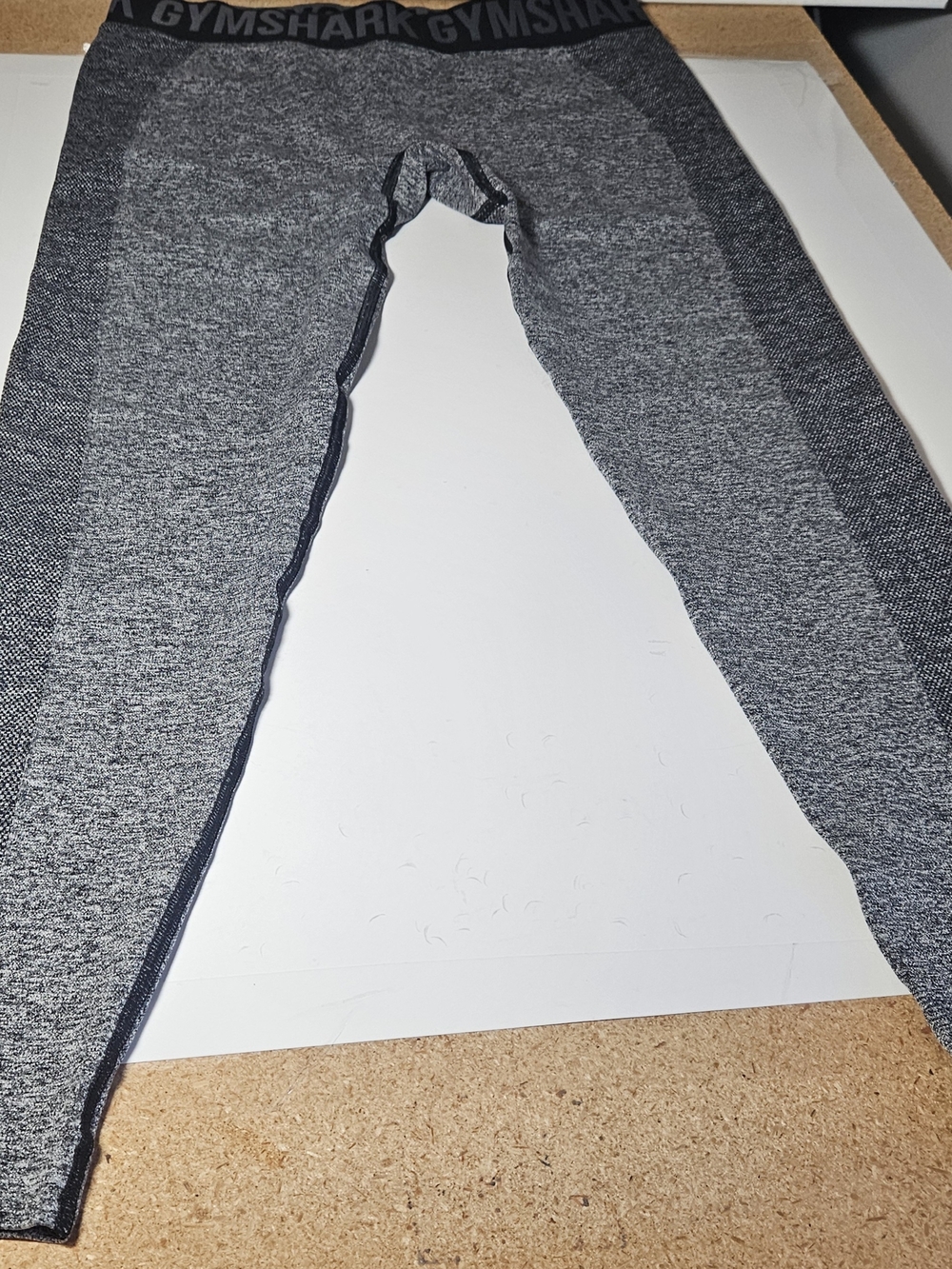 Gymshark Grey Womens Large  Seamless Compression Athletic Leggings